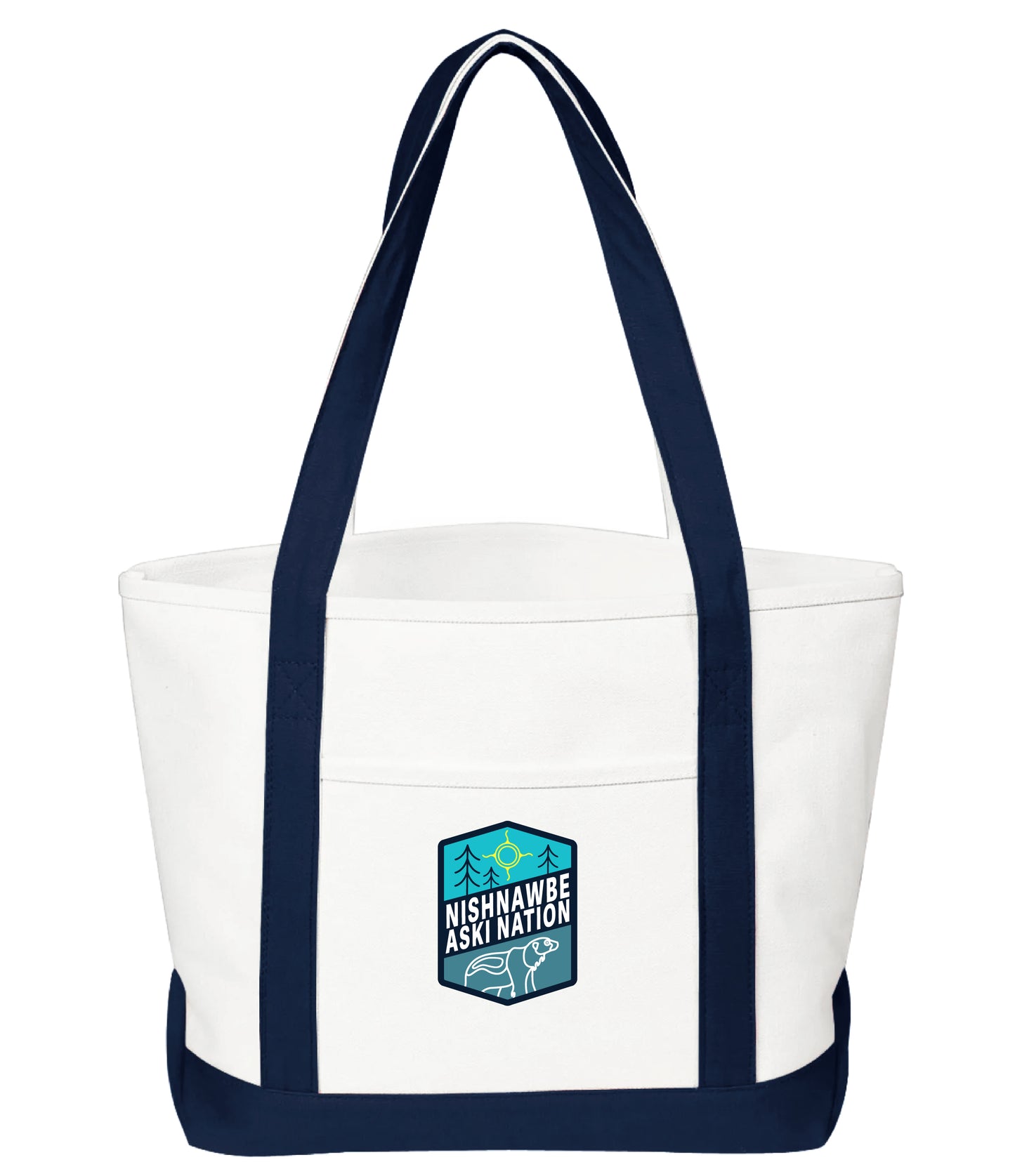 NAN Boat Tote with Patch