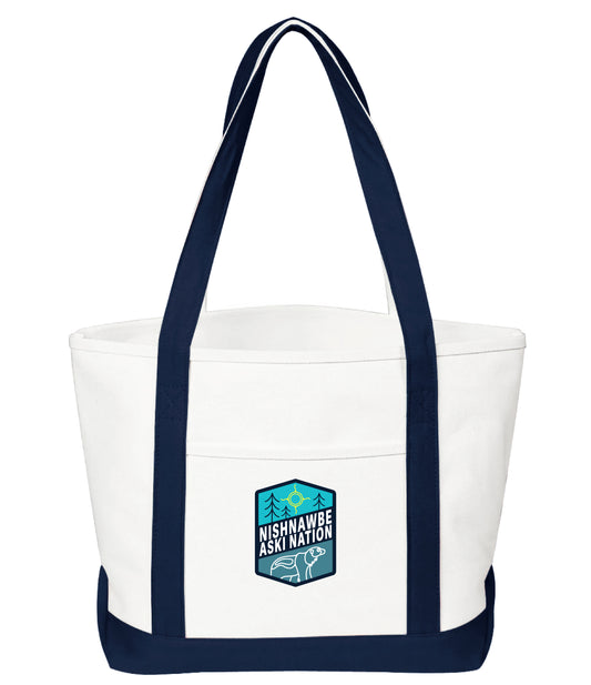 NAN Boat Tote with Patch